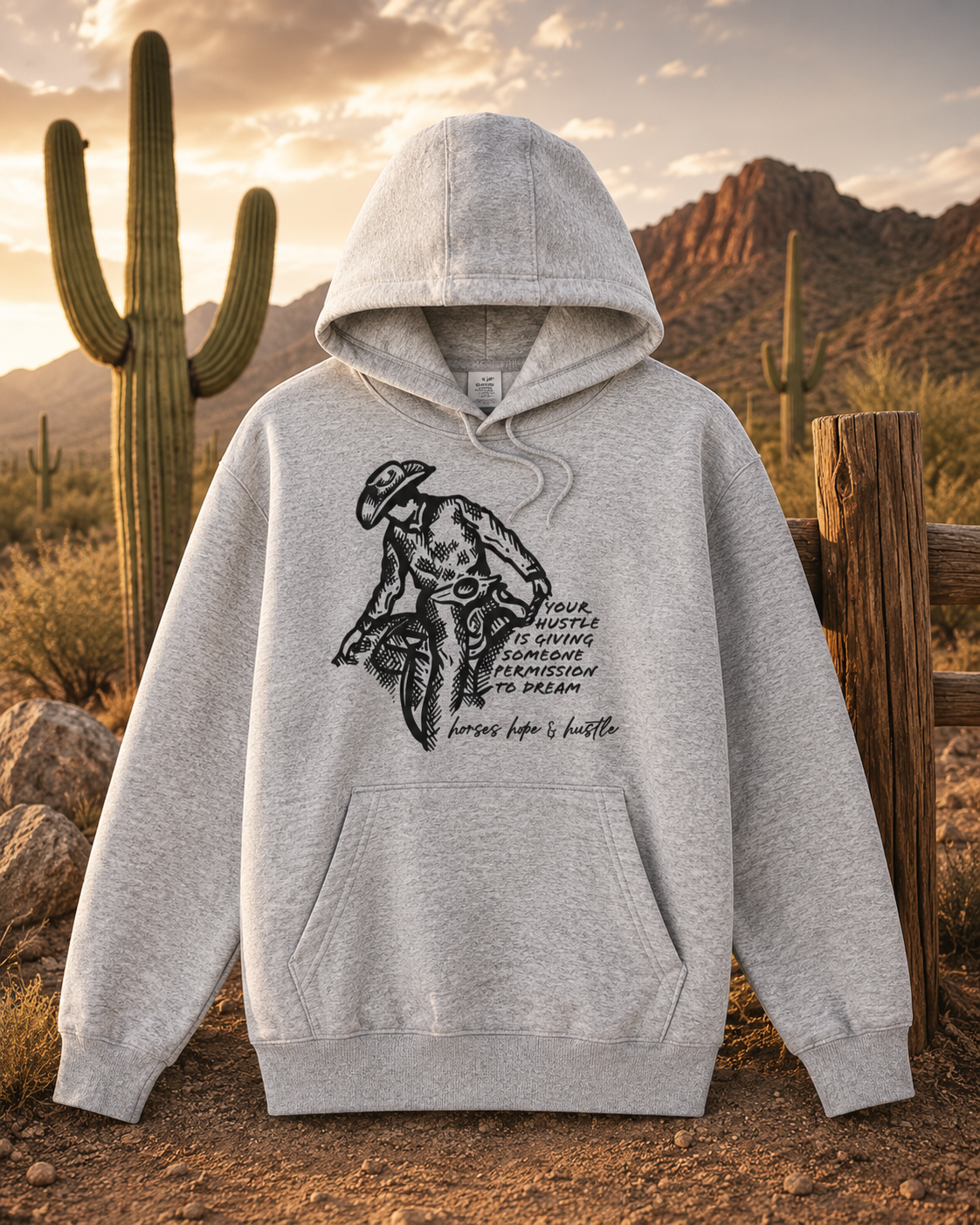The Hustle Inspires Hoodie