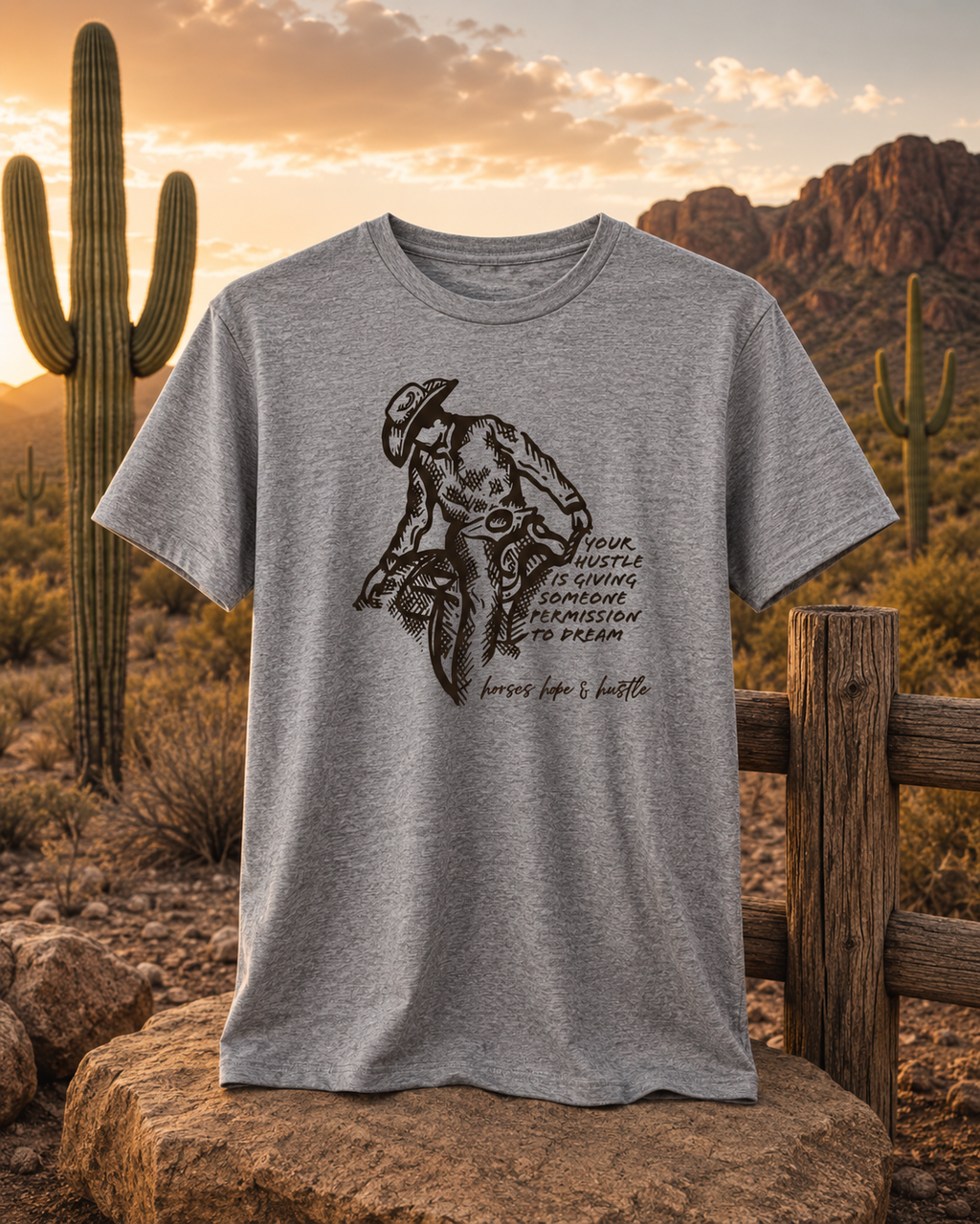 The Hustle Inspires Tee