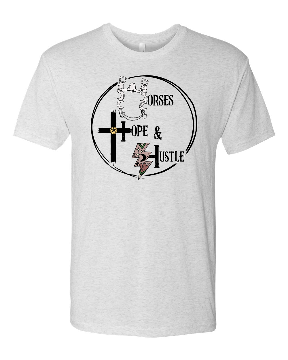 Horses Hope & Hustle Short Sleeve