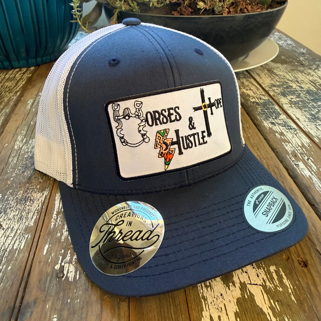 HHH Patch Ball Cap- Navy Classic Yupoong