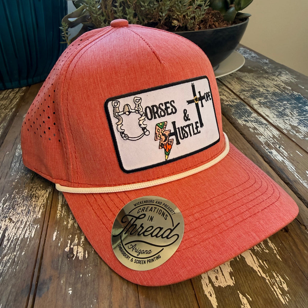 HHH Patch Ball Cap- Salmon Richardson Outdoor 355