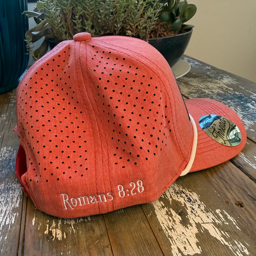 HHH Patch Ball Cap- Salmon Richardson Outdoor 355